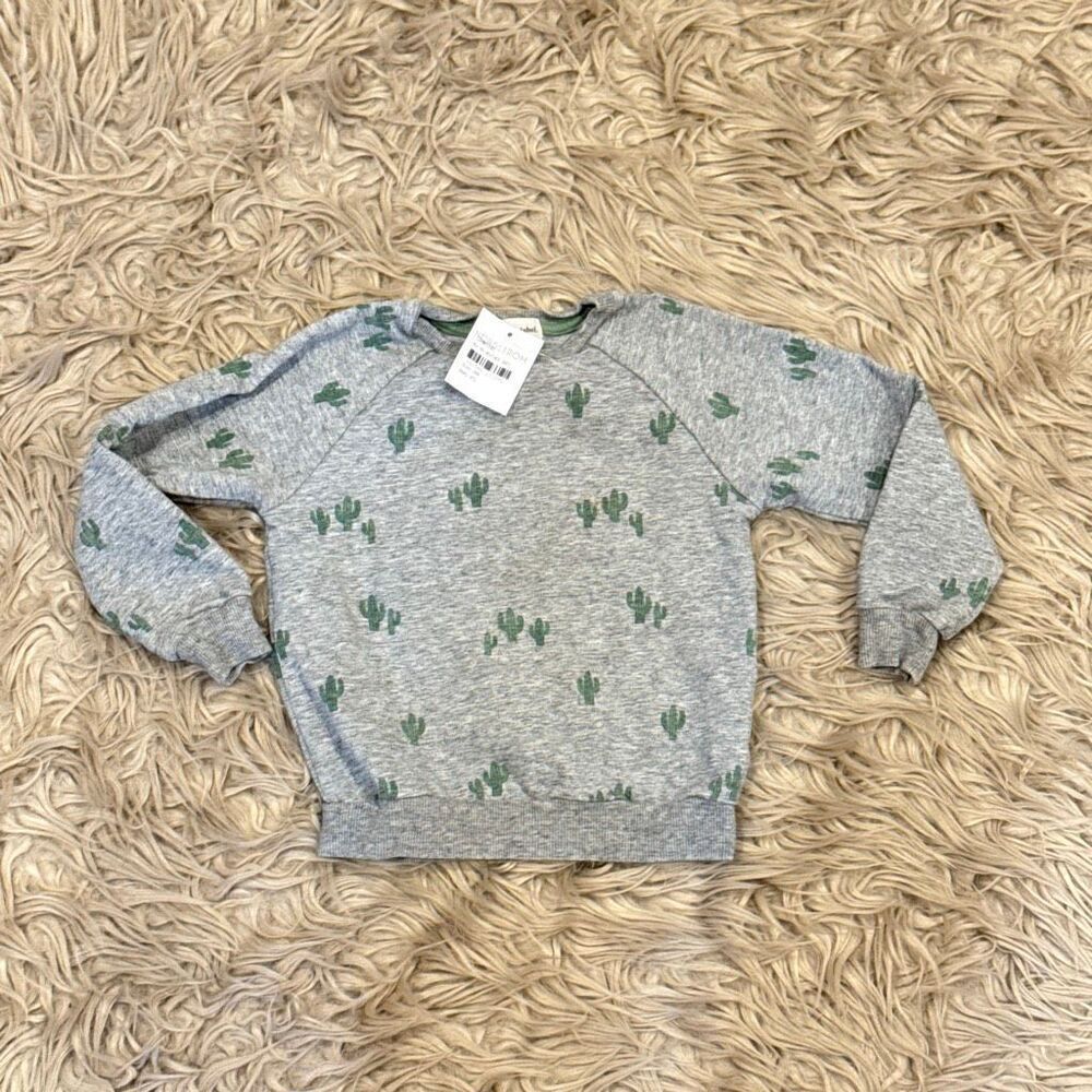 Miles the label cactus print sweatshirt size 24 months